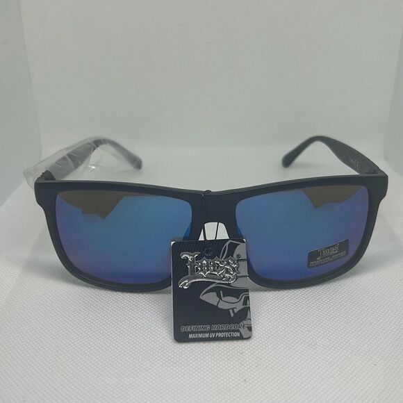 Locs Mens Hardcore Mirrored Sunglasses - Picture 3 of 3